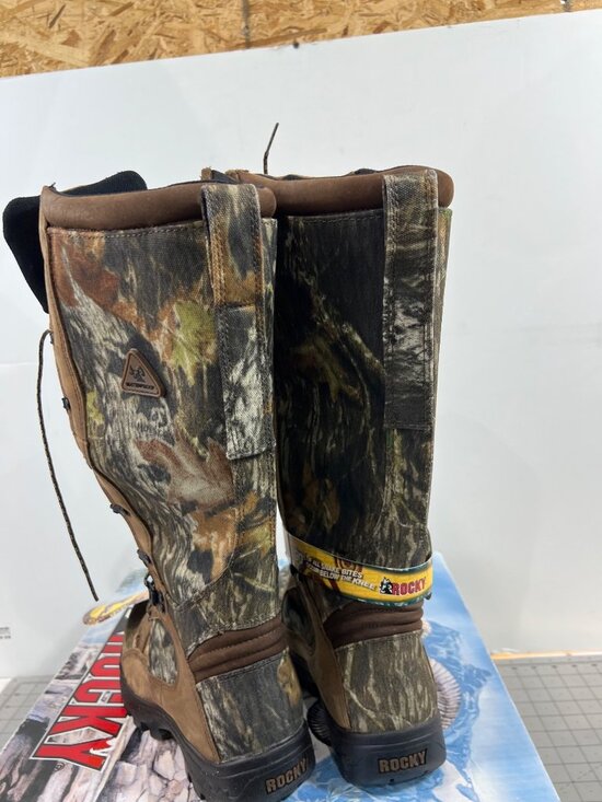 Rocky Prolight Snakeproof Boots Men’s Size Sz. 8 Waterproof Camo Hunting New main image 5